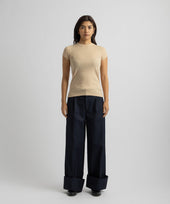 Naomi Ribbed Tee