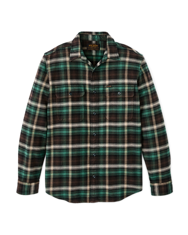 Vintage Flannel Work Shirt Multi Plaid