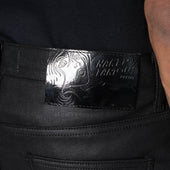 Stacked Guy - Wax Coated Black Stretch