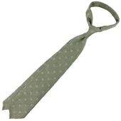 Shibumi Flower Shantung Silk Tie Hand Rolled