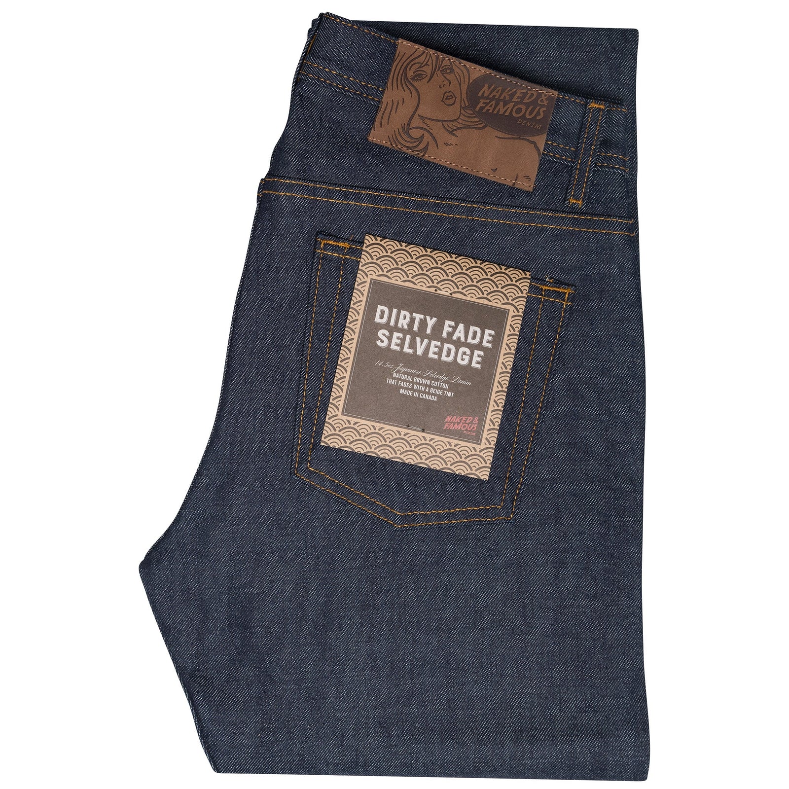 Weird Guy Dirty Fade Selvedge
