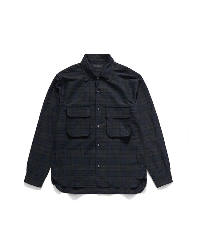 COMFY WIDE SHIRTS / BLACK WATCH CHECK