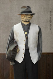Dan Linen Vest L Xl