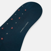 Azzurro Patterned Length Socks