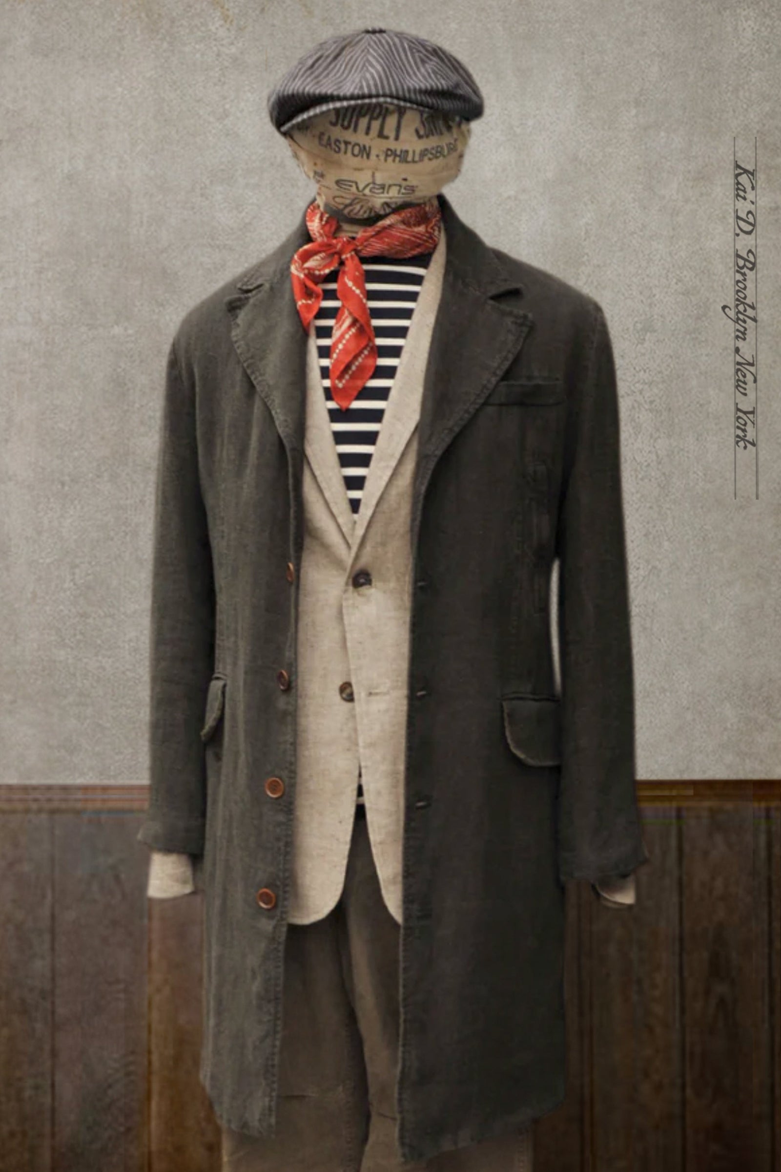 Shelby Coat - Aged Linen - M, L, XL (NO RETURN)