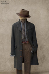 Shelby Coat Aged Linen M L Xl