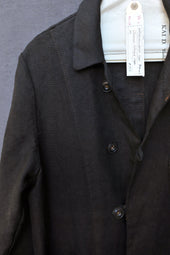 Anthropologist Coat Garment Dyed Heavy Linen S