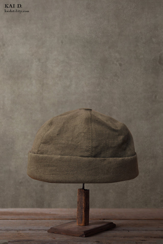 Watch Cap - Belgian linen - M