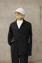 Architect Jacket Double Gauze Cotton S M L Xl Xxl
