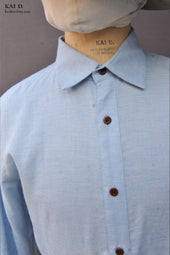 Delancey Shirt Artisan Twill S M Xl Xxl