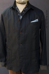 Artisan Field Jacket Japanese Linen S M L Xl Xxl