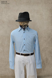 Delancey Shirt Artisan Twill S M Xl Xxl