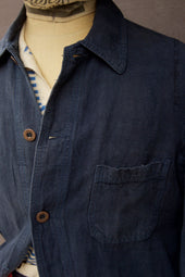 No 5 Linen Jacket Azure 44 46