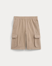Pull-On Cargo Short | Trench Coat Khaki
