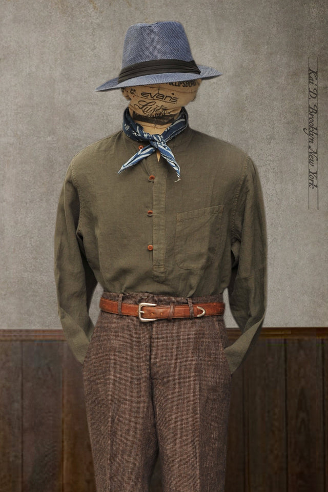 Okada Smock Shirt - Dusty Basil - L (NO RETURN)