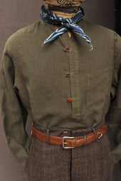 Okada Smock Shirt - Dusty Basil - L (NO RETURN)