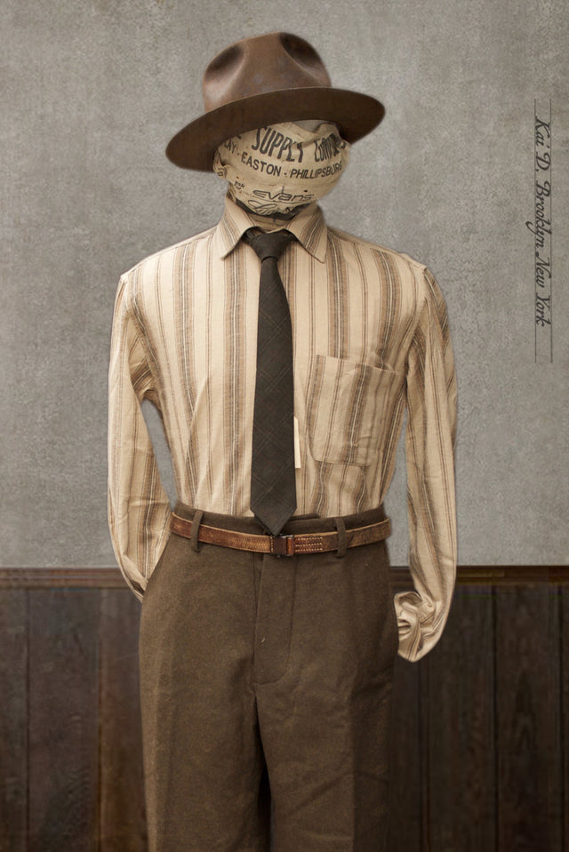 Beige / Khaki Stripe
