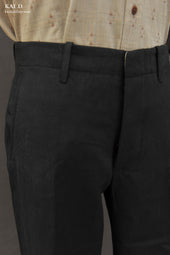 Borough Pants Cotton Linen Herringbone 30 32 36 38