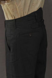Borough Pants Cotton Linen Herringbone 30 32 36 38