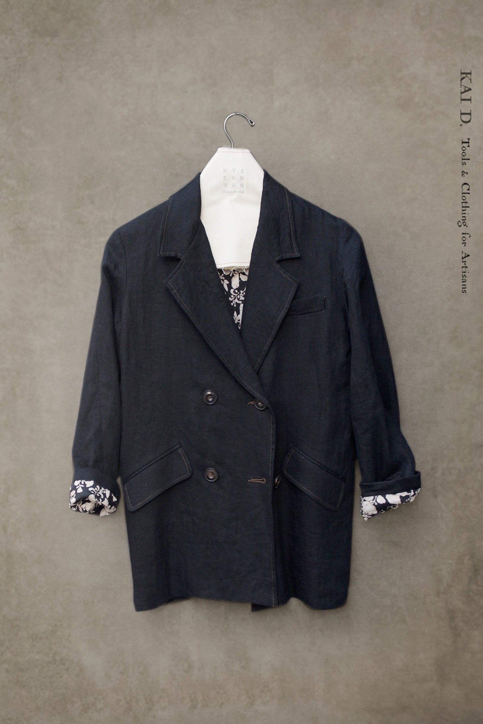 Blanchett Japanese Linen Jacket Xs S