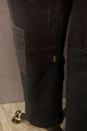 Wool Cashmere Boro Trousers 34