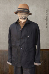 Degas Work Jacket Japanese Linen S M Xl