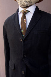 Charlie Three Button Blazer Gauze L