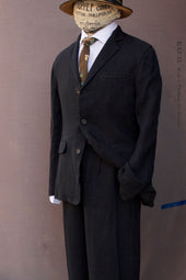 Charlie Three Button Blazer Gauze L