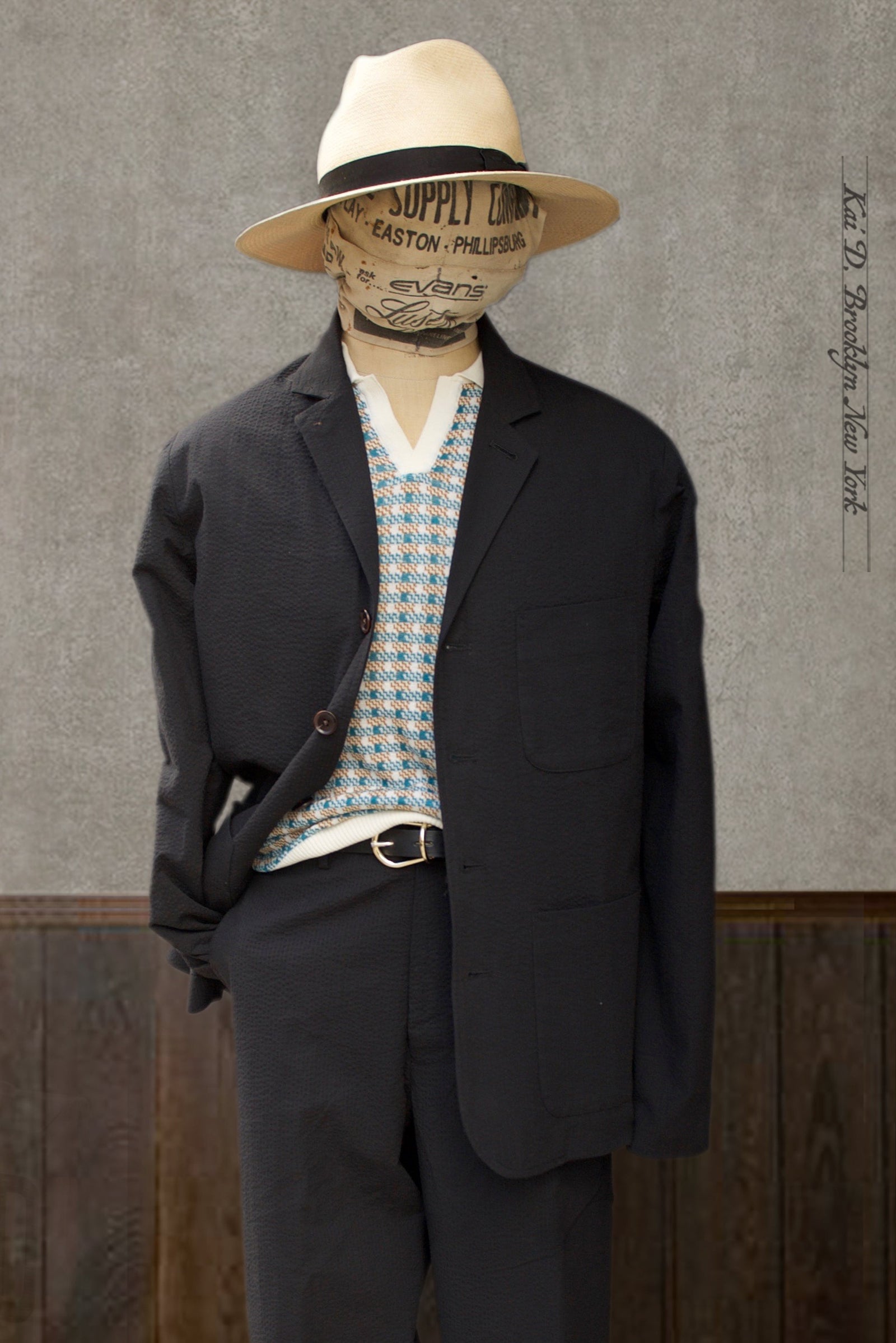 Ginsberg Jacket (Relaxed Fit) - Japanese Seersucker - S, M, L, XL