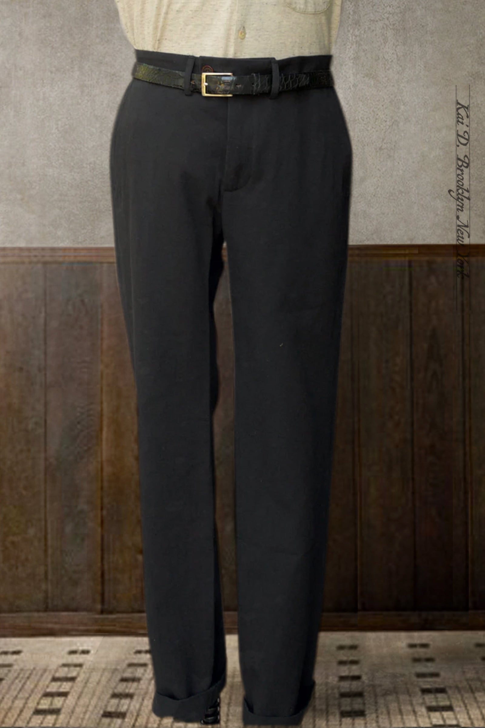 Kerouac Slim Pants Light Cotton Linen 30 32