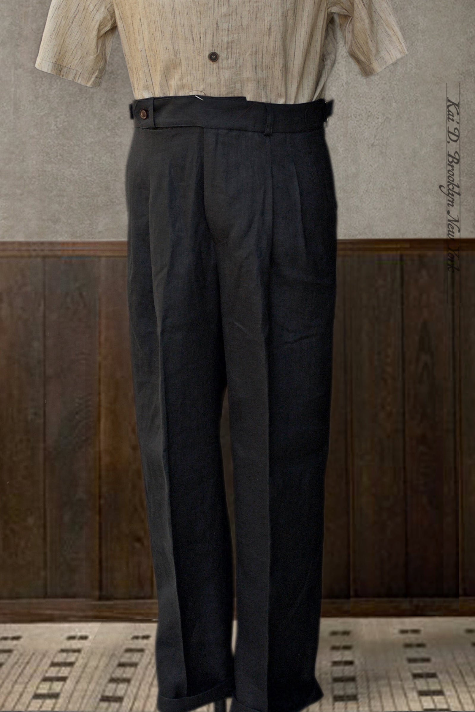 Wide Leg Matisse Pants Japanese Linen 30 32 34 36