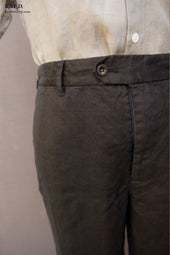 Garment Dyed Linen Pants 32