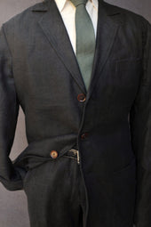 Shoemaker S Jacket Crosshatched Linen Twill S M L Xl