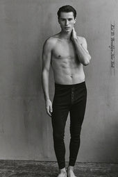 Long Johns - Black - S, M, L, XL
