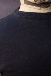 Fine Gauge Linen Ls Tee S M L Xl