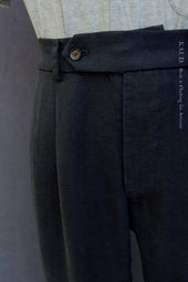 Novelist Trousers Heavy Linen 30 32 34 36 38
