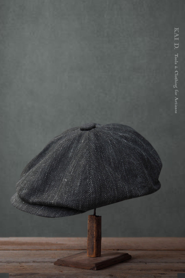 Peaky Hat - Novel slub linen - M