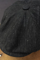 Peaky Hat Novel Slub Linen M