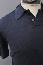 Fine Gauge Linen Polo Xs M L
