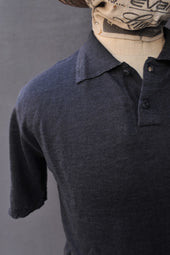Fine Gauge Linen Polo Xs M L