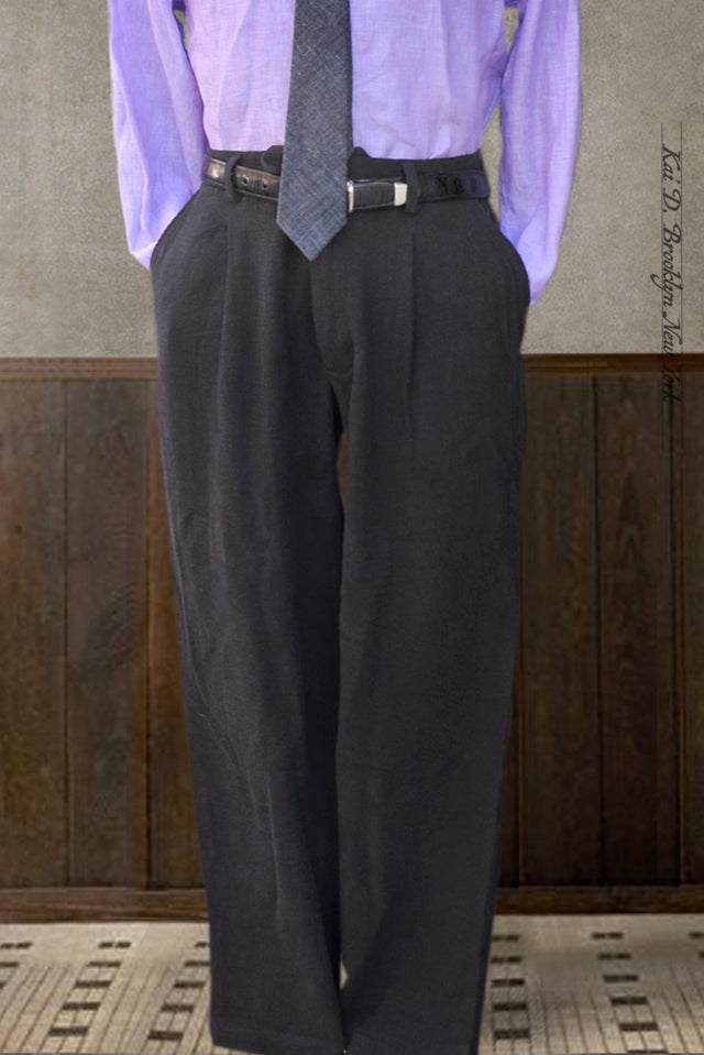 Sheffield Trousers - Faded Black - M, L
