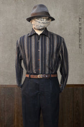 Black / Brown Stripe
