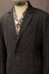 Shoemaker S Jacket Belgian Linen M L Xl