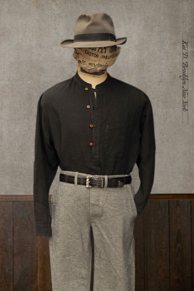 Okada Smock Shirt - Black - M, L (NO RETURN)