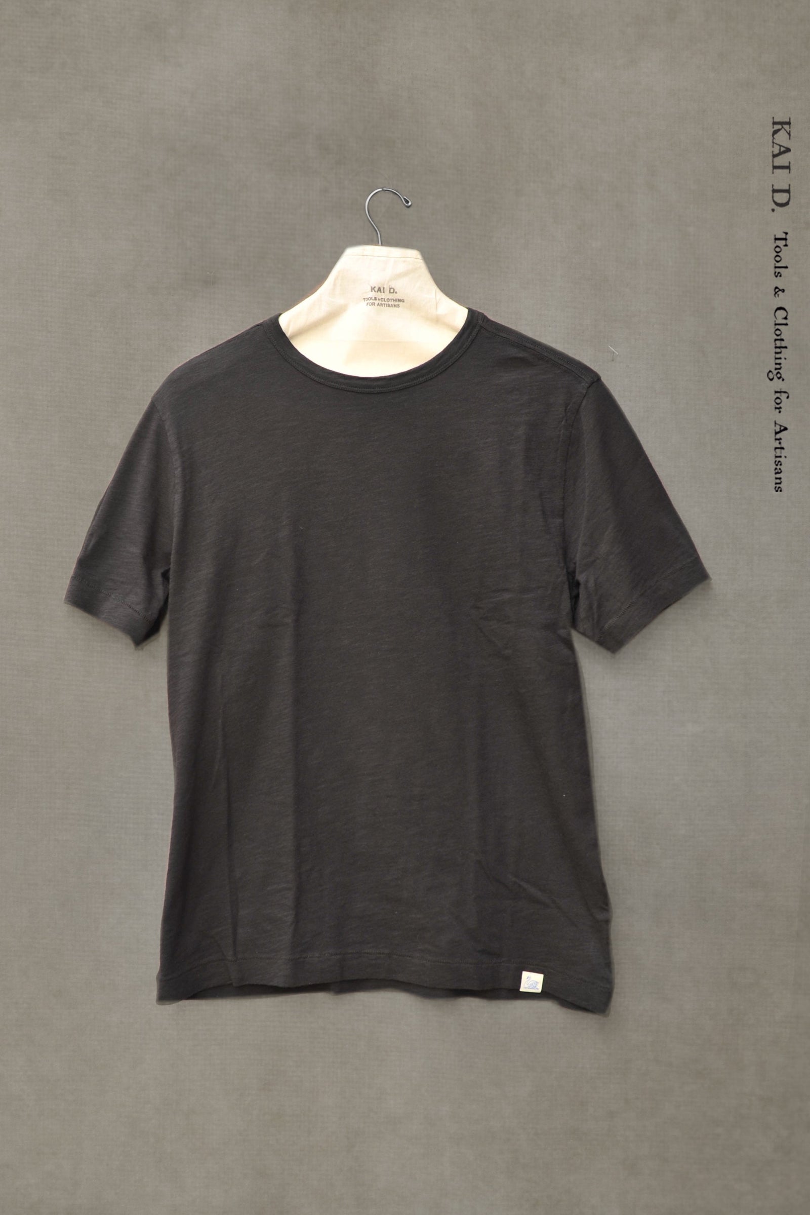 Lofty Pima Slub Cotton Tee - Black - S, L, XL, XXL