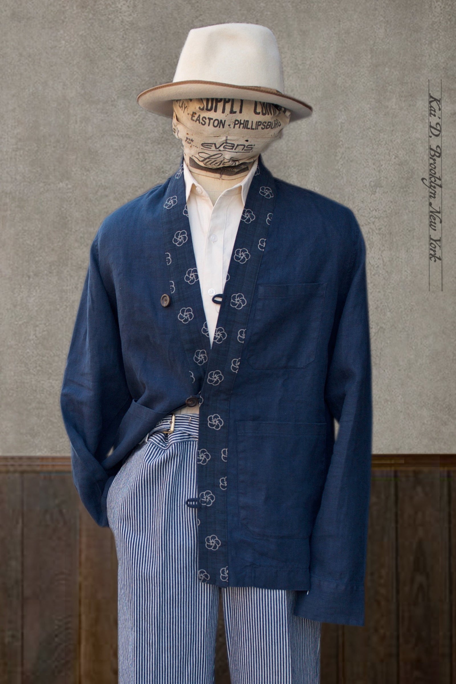 Retreat Linen Komono Jacket M L