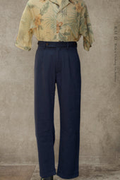 Novelist Trousers Cotton Linen Twill 30 32