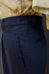 Novelist Trousers Cotton Linen Twill 30 32