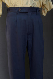 Novelist Trousers Cotton Linen Twill 30 32