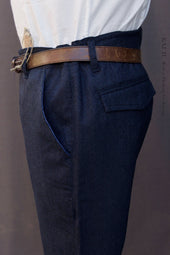 Bologna Slim Cut Trousers Wool 30 32 34